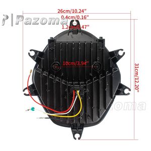 Faro LED E9 para Motocicleta, Luz Delantera con Haz Alto y Bajo DRL, Montaje para <span class=keywords><strong>Suzuki</strong></span>, DL650, DL1000, DL 650, 1000, 2014, - Product Image 5