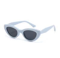 Lunettes de soleil pour enfants, lunettes de soleil polarisées de forme concave oeil de chat bébé, lunettes de soleil résistantes aux UV pour garçons et filles