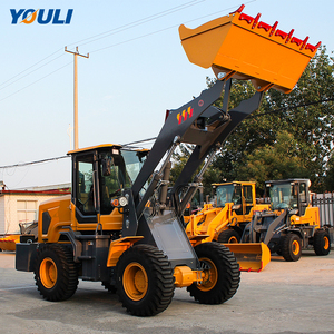 उच्च गुणवत्ता वाली मिनी स्किड स्टीड लोडर मल्टी फ़ंक्शन लोडर बिक्री के लिए फ्रंट एंड व्हील लोडर - Product Image 2