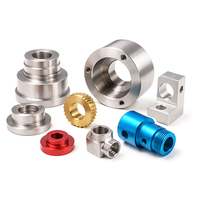 Precio de Fábrica, Piezas de Acero Inoxidable Mecanizadas por Torno CNC de Precisión, Personalizadas OEM en Pequeños Lotes