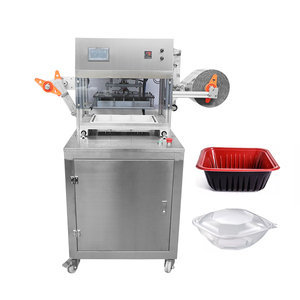 Rongjun máquina de sellado de contenedores redondos de plástico, Bento-sellador de cajas de plástico para comida - Product Image 1