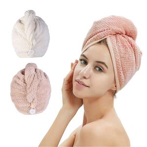 Serviette Super Absorbante Personnalisée, Idéale pour les Cheveux des Femmes, Serviette en Microfibre Gaufrée Ultra-Fine pour Cheveux - Product Image 1