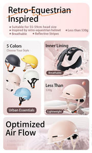 <span class=keywords><strong>Casco</strong></span> de Ciclismo Urbano con Certificado 3C, Material ABS+EPS, Estilo Retro, para Unisex - Product Image 2