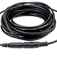 5521 câble d'alimentation cc d'extension 5.5*2.1 2.5mm mâle à femelle 12V 24V cuivre 6A connecteur CCTV prise LED Jack pour adaptateur de caméra
