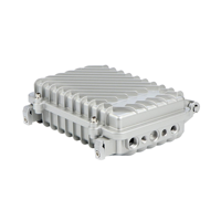 Boîtier de moulage sous pression en aluminium de qualité industrielle de précision OEM pour amplificateur CATV