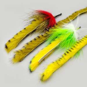 Strisce Premium SNEDA Rabbit Zonker da 3mm con Striature Naturali <span class=keywords><strong>a</strong></span> Tigre per Modelli di Streamer e Esche da <span class=keywords><strong>Pesca</strong></span> - Product Image 3