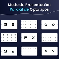 Tableau d'optométrie LCD ophtalmique 19 pouces – Écran de test optique 185B – Moniteur d'affichage d'optotypes pour examen de la vue