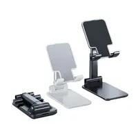 2021 Multi-angle Desktop Mobile Phone Stand Adjustable Cell phone Bracket Foldable Desk Phone Holder For Tablet And Cellphone