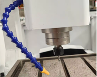 Routeur CNC miniature 3 axes 6060 6090, cadre en fonte, fraisage CNC, machine de fraisage CNC à demi-couverture pour le métal