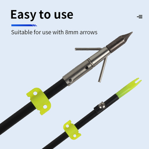 <span class=keywords><strong>SPG</strong></span>-Flèche de pêche en plastique pour tir à l'arc, en carbone, accessoire de chasse - Product Image 3