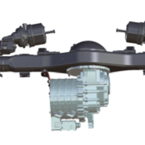 มอเตอร์แม่เหล็กซิงโครนัส Brogen 110KW สำหรับเพลาล้อหลัง IP67 540V สำหรับรถบรรทุก 4.5-6 ตัน มินิบัส รถกระบะ ระบบส่งกำลัง - Product Image 1