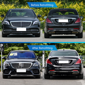 ชุดแต่งพรีเมียมสำหรับรถเบนซ์ S-Class ปี 2018-2020 รุ่น W222 ประกอบด้วยกันชนหน้า-หลัง สเกิร์ตข้าง กระจังหน้า และปลายท่อไอเสีย - Product Image 2