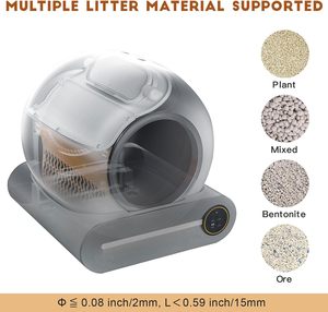 Nueva Caja de Arena Inteligente Automática para Gatos Ti+ 2024, Autolimpiable, Blanca, con Control por Aplicación y Gran Capacidad - Product Image 3