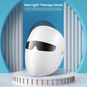 หน้ากากบำบัดผิวด้วยแสง LED สีแดงแบบรีโมทคอนโทรล สำหรับดูแลผิว ลดเลือนริ้วรอย อุปกรณ์เสริมความงามสำหรับใช้ส่วนตัวที่บ้าน - Product Image 5