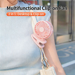 Mini ventilador con clip para sombrero, ventilador pequeño recargable por USB que se puede sujetar a una mochila, ventilador portátil - Product Image 4