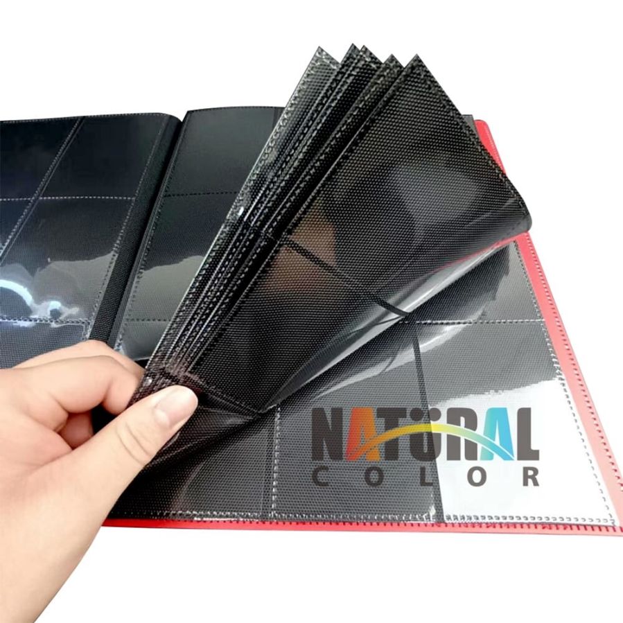 Custom 9 Pockets Premium MTG Board Game PU Leather Binder