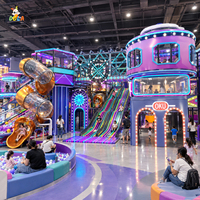 Peralatan Playground Indoor Tema Luar Angkasa Siap Pakai OEM ODM untuk Pusat Perbelanjaan FEC Play Center Langsung dari Pabrik dengan Dukungan Instalasi