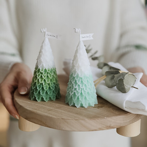 Vendita calda <span class=keywords><strong>albero</strong></span> <span class=keywords><strong>di</strong></span> <span class=keywords><strong>natale</strong></span> <span class=keywords><strong>candele</strong></span> profumate paraffina cera <span class=keywords><strong>per</strong></span> le vacanze decorazione della casa - Product Image 2