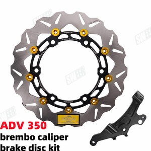 Pour Honda Adv 350 roue avant <span class=keywords><strong>brembo</strong></span> étrier <span class=keywords><strong>de</strong></span> <span class=keywords><strong>frein</strong></span> modificateur 300Mm moto disques <span class=keywords><strong>de</strong></span> <span class=keywords><strong>frein</strong></span> Adv350 <span class=keywords><strong>brembo</strong></span> Kit <span class=keywords><strong>de</strong></span> <span class=keywords><strong>frein</strong></span> 17-25 - Product Image 2