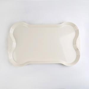 Bandeja de Melamina con Forma de Hueso 48x30x26cm, Ecológica, Apta para Lavavajillas, Vajilla para Fiestas, Diseño Moderno, Plato de Plástico Duradero - Product Image 2