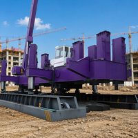 Machine de forage de pieux hydraulique haute précision avec moteur de 111 kW à 148 kW