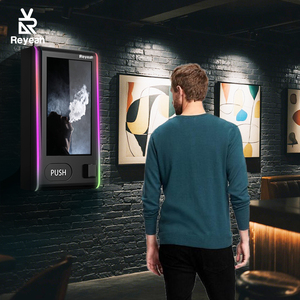 Giá Rẻ Giá nhỏ treo tường Máy bán hàng tự động VANDAL-proof hóa đơn chấp nhận và Đầu đọc thẻ tín dụng tự phục vụ máy bán hàng tự động - Product Image 1