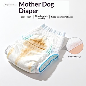 Pannolini per Cuccioli, Mutandine Assorbenti per Cagnoline, Pannolini per Cani di Piccola Taglia, Pannolini Mestruali per Cani - Product Image 4