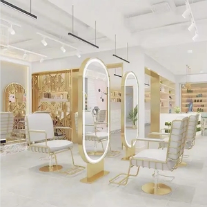 ชุดเก้าอี้ทำผมร้านเสริมสวย 2025 Lucky Salon Furniture สำหรับร้านตัดผมและร้านเสริมสวย สามารถจัดวางแบบรวมกันได้หรือซื้อแยกชิ้นได้ - Product Image 3