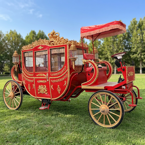Nueva Carruada Real de Lujo para Bodas y Eventos Especiales, Estilo Cenicienta - Product Image 1