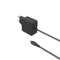 Chargeur USB-C ultra-plat 45W ODM en gros, noir/blanc, avec prise UK/US/AU/EU, solution GaN pour le bureau