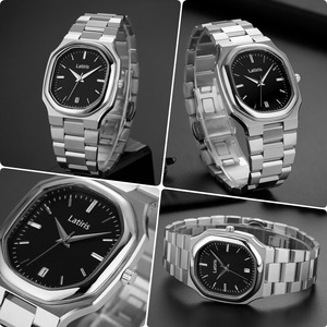 Reloj de Pulsera Luminoso de Cuarzo de Acero Inoxidable y Aleación para <span class=keywords><strong>Hombre</strong></span>, a la Moda, Resistente al Agua, 40 mm, Venta al por Mayor OEM - Product Image 3