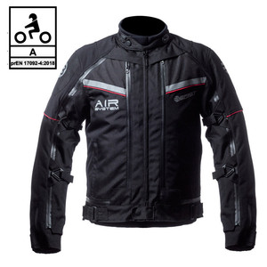 Chaqueta de motocicleta de Turismo de 3 capas con certificación CE Befast TRANSFORMER Negro 3XL - Product Image 1