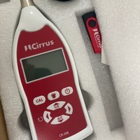Sonometre portatif Cirrus CR308 de classe 1, précision 1, résolution 0,1 dB pour la détection du bruit environnemental industriel