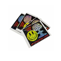 Grosir stiker cangkang telur Hologram grafiti vinil penggunaan satu kali Hologram