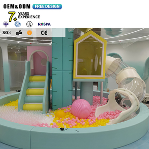 Equipo de juegos interior para niños, certificado por ASTM, duradero y suave, con juegos interactivos para guarderías y centros de aprendizaje. - Product Image 1