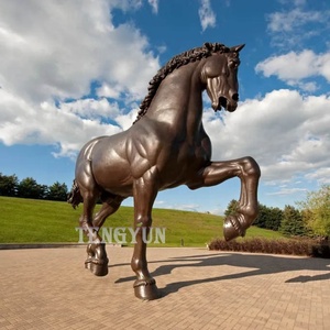 Scultura di cavalli in metallo scultura su misura di <span class=keywords><strong>Leonardo</strong></span> <span class=keywords><strong>da</strong></span> <span class=keywords><strong>Vinci</strong></span> - Product Image 2