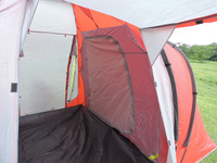 Tente de luxe à deux chambres à coucher pour 4 à 6 personnes pour le camping familial et la randonnée en plein air