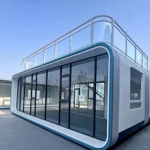 Casa Prefabbricata Personalizzabile con Terrazza sul Tetto, Scala Esterna, Cucina Indipendente, Una Camera da Letto e Un Bagno - Product Image 1