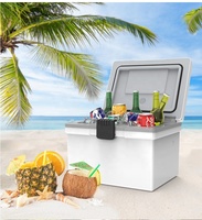 Glacière isotherme personnalisée 13,5L 16L 20L 30L pour aliments, avec logo personnalisé, bac à glace portable pour service de chaîne du froid