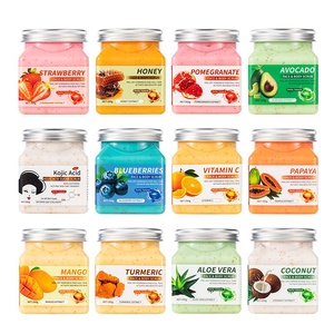 Gommage corporel exfoliant au café, à l'orange et à l'huile <span class=keywords><strong>de</strong></span> coco pour un nettoyage en profondeur, éliminant la peau <span class=keywords><strong>de</strong></span> <span class=keywords><strong>poulet</strong></span> - 350g, tous types <span class=keywords><strong>de</strong></span> peau - Product Image 4