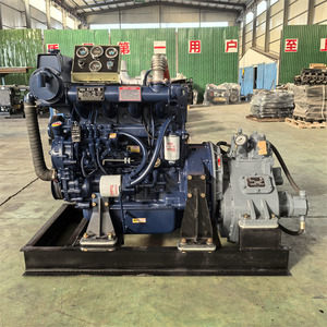 Moteur diesel marin Ricardo R4105ZC 100Hp avec boîte <span class=keywords><strong>de</strong></span> vitesses 40A Refroidi par eau Moteur marin 4 cylindres avec boîte <span class=keywords><strong>de</strong></span> vitesses - Product Image 1