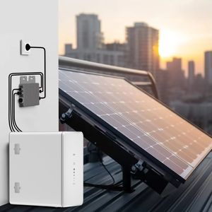 बालकनी बिजली संयंत्र 800 डब्ल्यू बैटरी 6 किलोवाट विस्तार 2kwh माइक्रो बालकनी सौर बैटरी बीएमएस सभी एक सौर किट में con बैटर के पूरक - Product Image 2