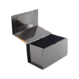 Cajas de Regalo Rígidas de Cartón Magnético de Lujo Personalizadas, Estampado en Lámina Dorada, Grabado, Fácil Montaje, Laminación Mate, para Esmalte de Uñas - Product Image 1