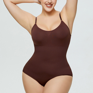 Oem 2024 <span class=keywords><strong>Noir</strong></span> Logo Personnalisé Sexy Minceur Vente en Gros Shapewear Débardeur Dos Nu <span class=keywords><strong>Push</strong></span> <span class=keywords><strong>Up</strong></span> Tummy Control Shapewear - Product Image 3