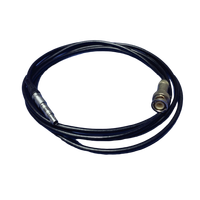 Cable de Señal Coaxial de Baja Atenuación con Conectores BNC/SMA/M5, Impedancia de 50 Ohmios, 1 Año de Garantía para Pruebas de Emisión Acústica
