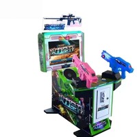 Simulateur de jeu vidéo d'arcade intégré multi-joueurs de haute qualité, machine de tir à monnayeur, garantie 12 mois