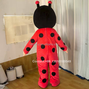Funtoys Custom Baby piange per bambini lacrime magiche <span class=keywords><strong>Costume</strong></span> Mascotte unicorno coccinella tuta fantasia Cosplay carnevale Mascotte cartone animato per adulto - Product Image 3