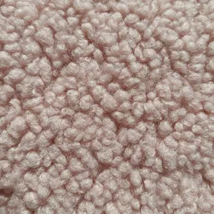 Tissu en tricot Sherpa 100 Polyester