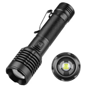 500lumen 200m XHP50 torcia a LED impermeabile 18650 torcia 5 modalità lanterna da pesca da campeggio lampada Zoom ricaricabile USB