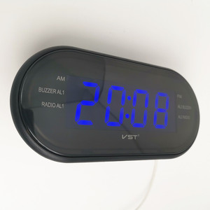 <span class=keywords><strong>Horloge</strong></span> de table de bureau <span class=keywords><strong>numérique</strong></span> à LED avec logo personnalisé <span class=keywords><strong>jour</strong></span> <span class=keywords><strong>heure</strong></span> <span class=keywords><strong>date</strong></span> affichage de la température veilleuse alarme veille <span class=keywords><strong>horloge</strong></span> de chambre pour enfants - Product Image 4